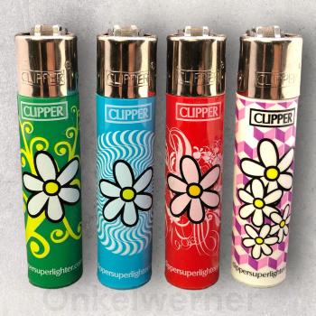 Gänseblümchen Clipper Feuerzeuge